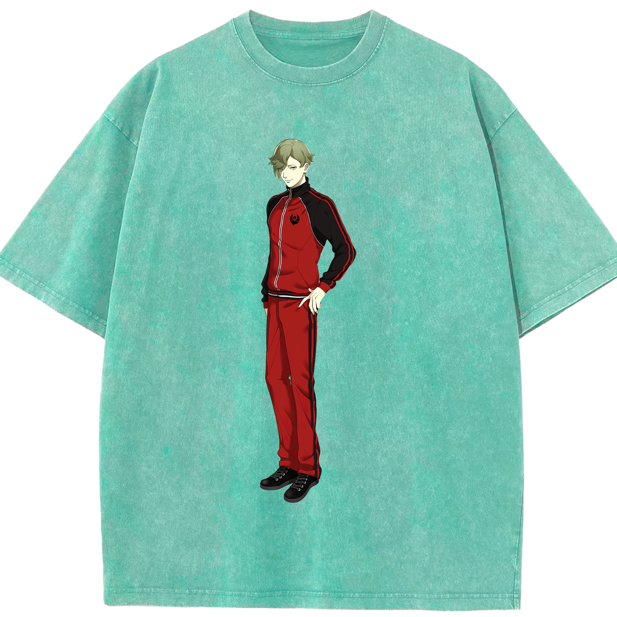 （画像用） 刀剣乱舞 Touken Ranbu 綿100% ヴィンテージ風 半袖Tシャツ（フロントプリント）